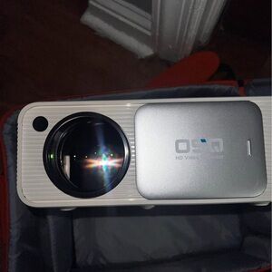 5G WiFi 1080P Projector 4K Supp- OSQ 800 ANSI HD Outdoor Movie with Bluetooth